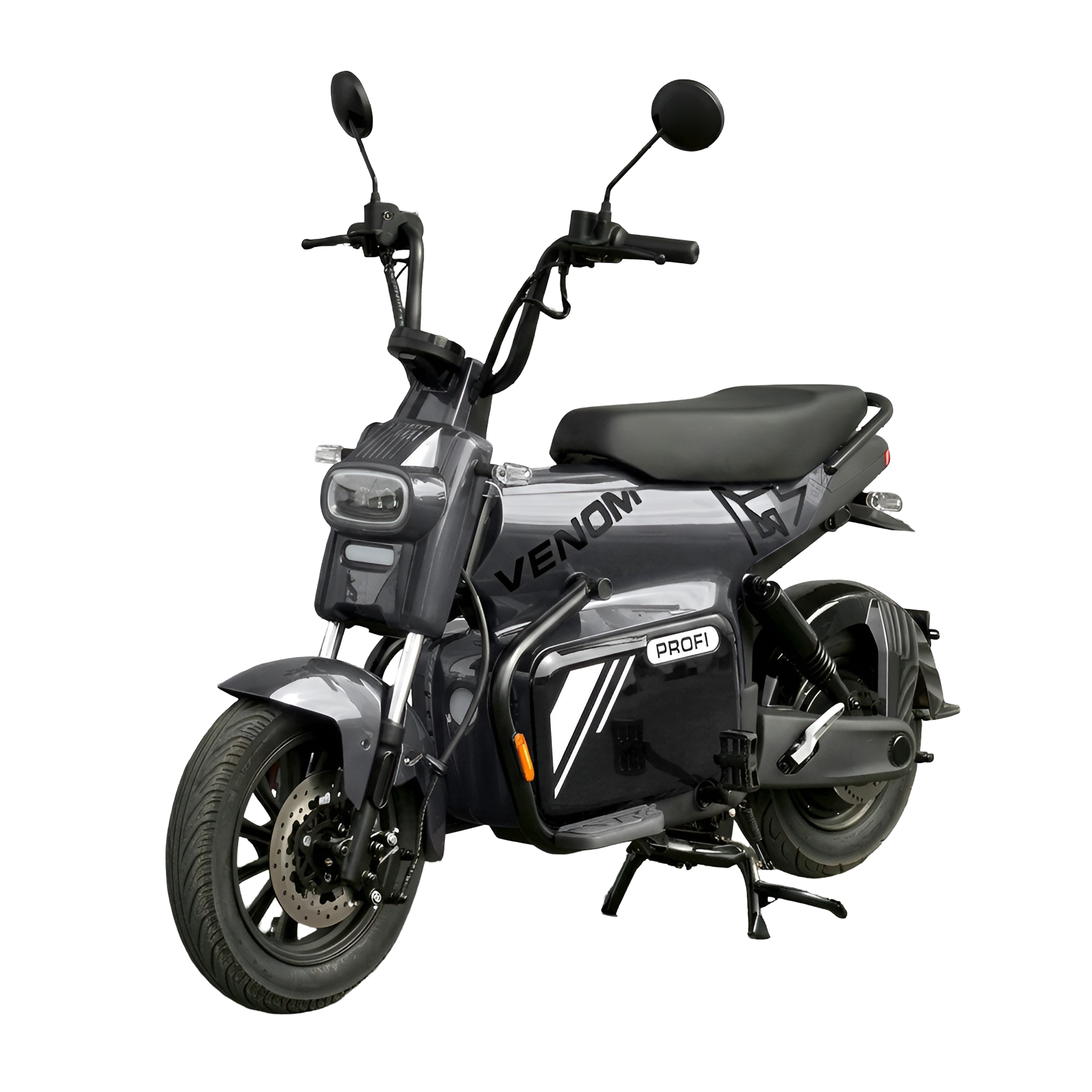 Электробайк Profi Venom/Bat 12д. мотор 1500W батарея 60V20AH Серый (VM-1202) Электробайк Profi Venom/Bat 12д. мотор 1500W батарея 60V20AH Серый (VM-1202)