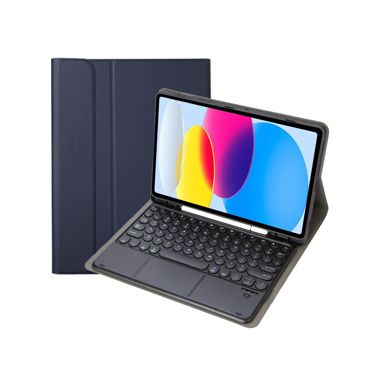 Чехол-клавиатура с подсветкой для iPad Pro 2019/2020/2021/air3 10,5" Темно-синий (2529927066) Чехол-клавиатура с подсветкой для iPad Pro 2019/2020/2021/air3 10,5" Темно-синий (2529927066)