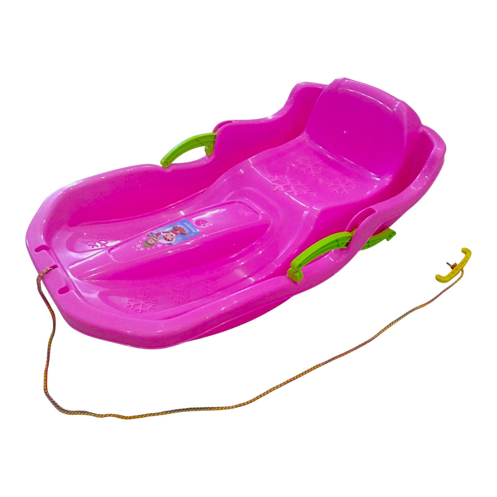 Санки детские с тормозами Marmat Speed ​​Bob Розовый (11138)