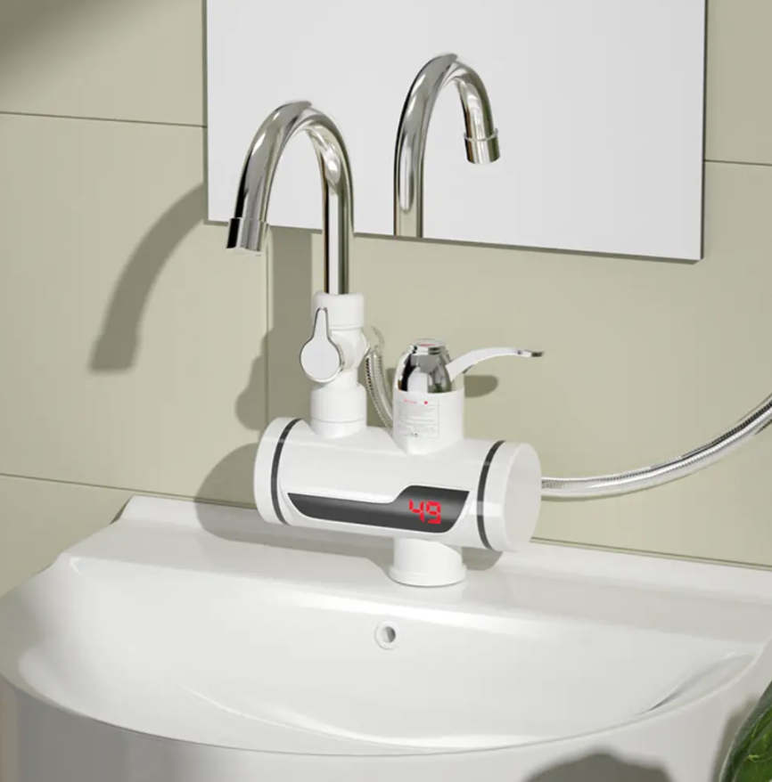 Кран-водонагреватель с душем Instant electric heating water Faucet FT-001 - фото 5