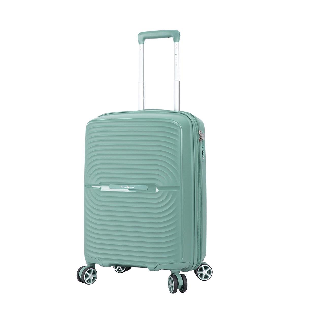 Чемодан Snowball 40903 S Зеленый (31706378)