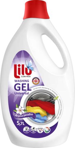 Гель для стирки Lilu Washing gel Universal Aroma paradise 5,7 л (27583907)