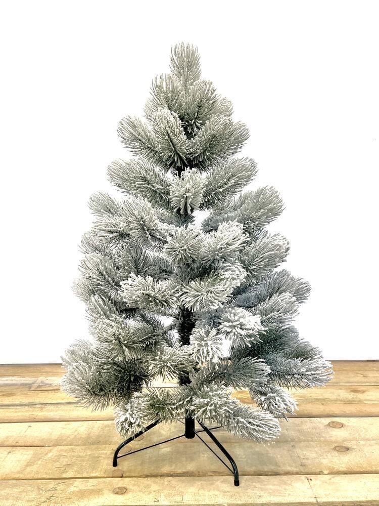 Штучна ялинка пишна Сосна лита 120 см Засніжений (800/120/GS)