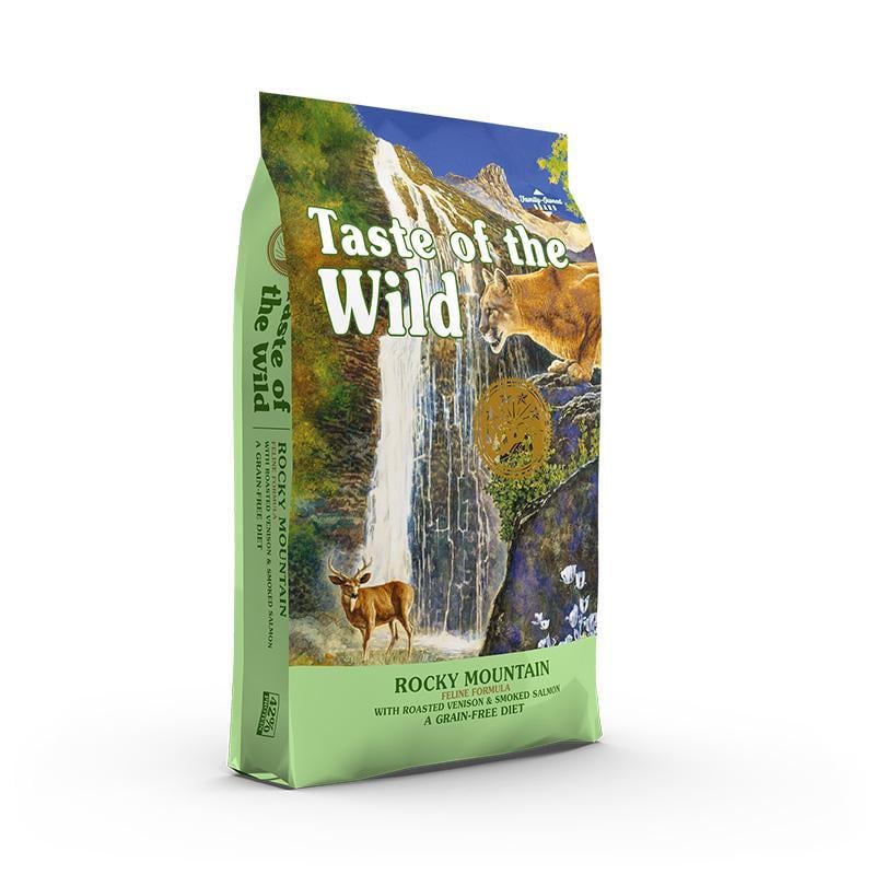 Корм сухий Taste of the Wild Rocky Mountain Feline Formula з запеченою косулею та копченим лососем для котів усіх вікових груп 6,6 кг (0074198614271) Корм сухий Taste of the Wild Rocky Mountain Feline Formula з запеченою косулею та копченим лососем для котів усіх вікових груп 6,6 кг (0074198614271)