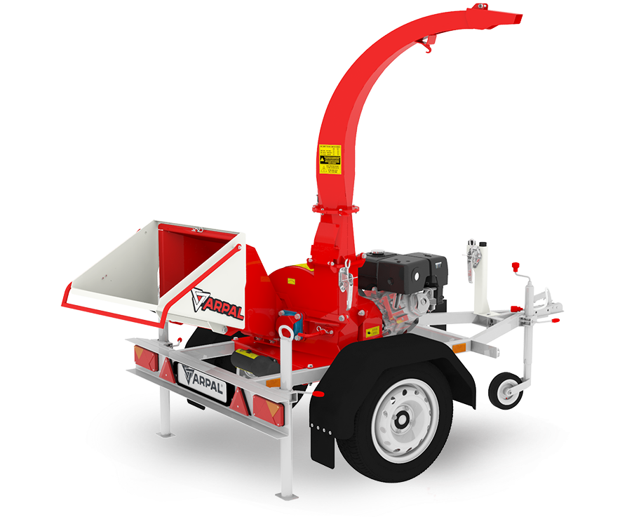 Подрібнювач гілок Arpal на щепу з бензиновим двигуном (МК-120БД)