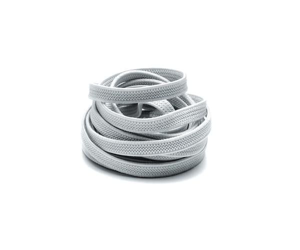 Шнурки еластичні із регульованою пряжкою без зав'язок 1 м Сірий Шнурки еластичні із регульованою пряжкою без зав'язок 1 м Сірий