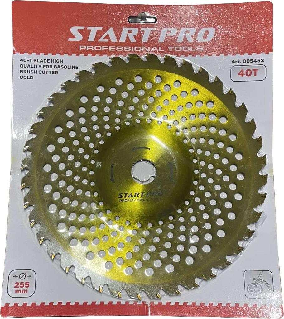 Диск для бензокосы Start Pro 40-Т с победитовым напайками изогнутый