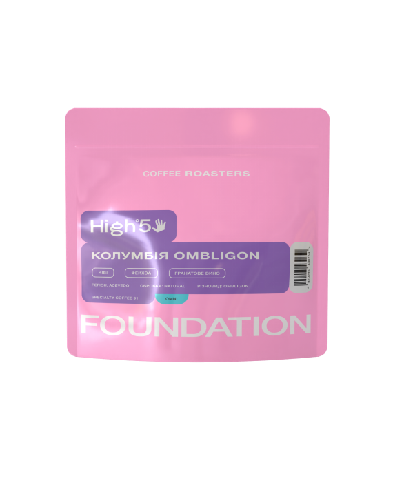 Кофе в зернах Foundation Coffee Roasters High5 Колумбия Ombligon 100 г