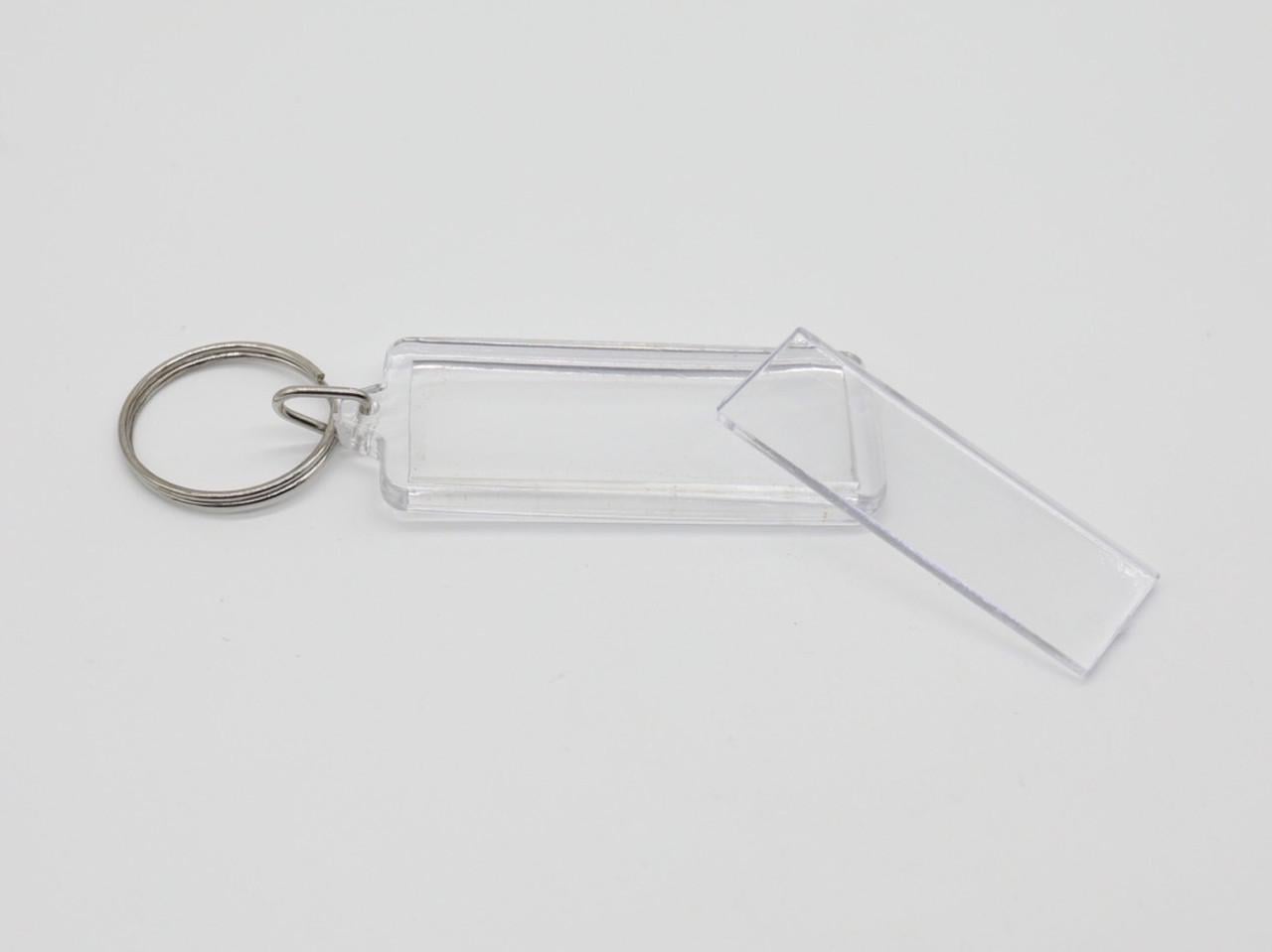 ᐉ Заготівка для брелка акрилова 25х62 мм під фото 18х50 мм (552268622 ...