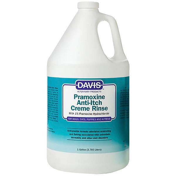 Кондиционер для собак и котов от зуда Davis Pramoxine Anti-Itch Creme Rinse с 1% прамоксин гидроxлоридом 3,8 л (87717907402)