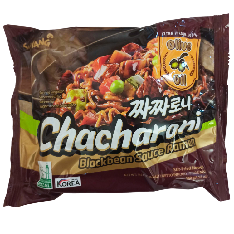Рамен острый Blackbean Sauce Chacharoni Halal Samyang с соусом из черных бобов 140 г