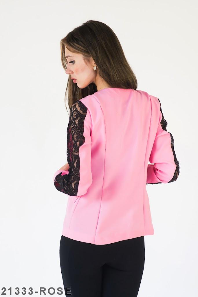 Пиджак женский Podium Darline 21333-ROSE XXL Розовый - фото 2