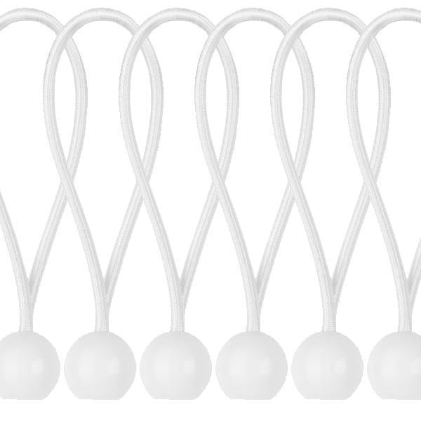 Петля эластичная Bradas Bungee Cord Hook с шариком 20 см 10 шт. (BCB-0520WH-B) Петля эластичная Bradas Bungee Cord Hook с шариком 20 см 10 шт. (BCB-0520WH-B)