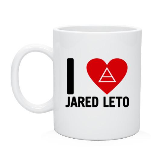 Чашка I love Jared Leto (0211)