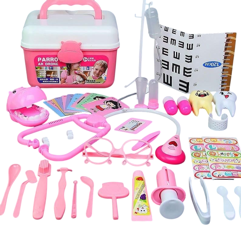 Набор юного врача в кейсе 46 инструментов (2659325124) Набор юного врача в кейсе 46 инструментов (2659325124)