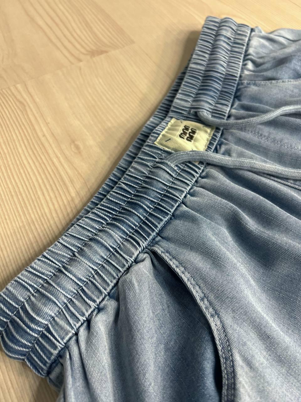 Джинсы женские Immet 5606-2 палаццо талия на резинке тенсель р. 33 Голубой (26675071) - фото 3 Джинсы женские Immet 5606-2 палаццо талия на резинке тенсель р. 33 Голубой (26675071) - фото 3