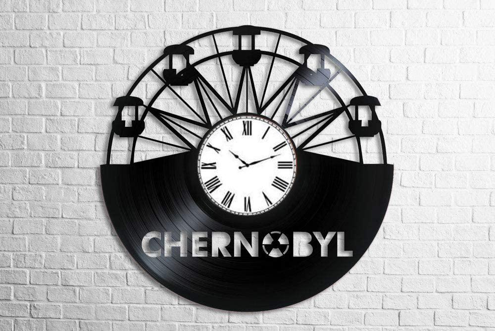 Годинник настінний Чорнобиль 2286 з вінилової платівки