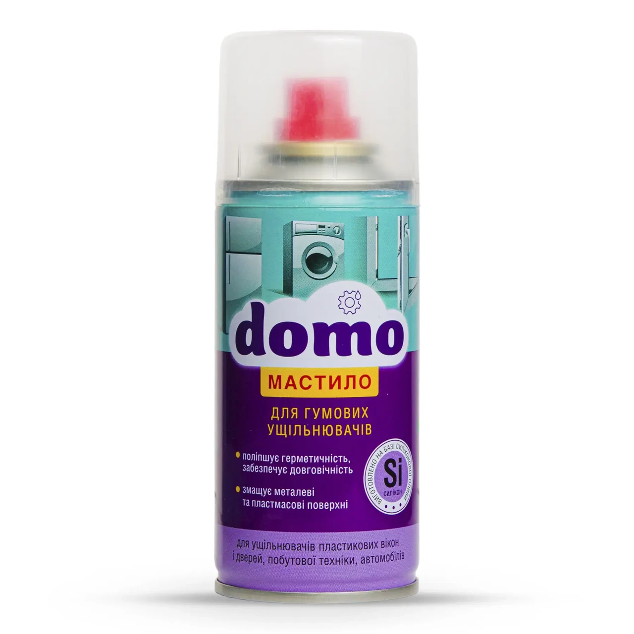 Мастило для гумових ущільнювачів Domo 150 мл Мастило для гумових ущільнювачів Domo 150 мл