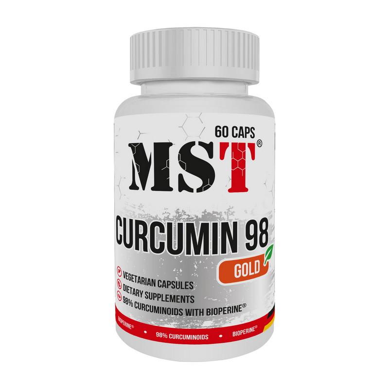 Куркумин MST Curcumin 98 Gold 60 капс. (22142-01) Куркумин MST Curcumin 98 Gold 60 капс. (22142-01)