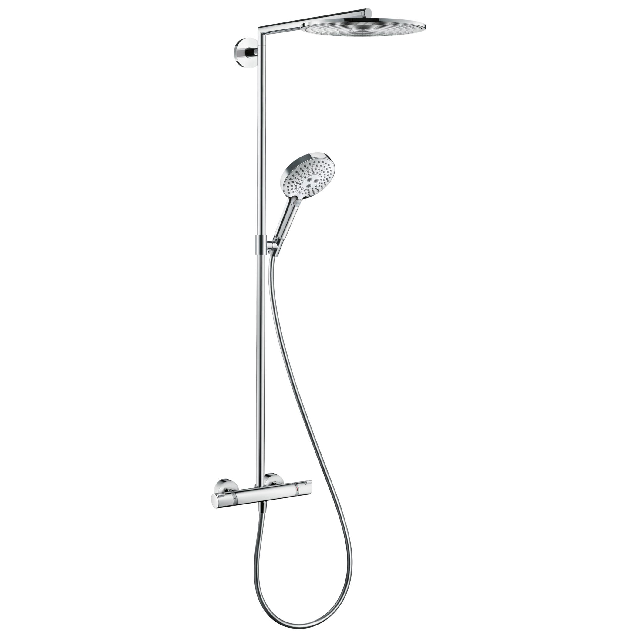 Душевая система с термостатом Hansgrohe Raindance Select Showerpipe 27114000 - фото 1