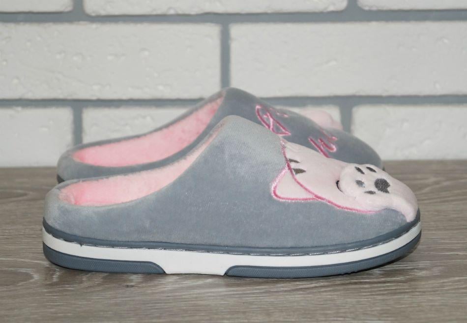 Тапочки комнатные Lion 30/31 р. 19 см Серый (30146-3031) - фото 3 Тапочки комнатные Lion 30/31 р. 19 см Серый (30146-3031) - фото 3