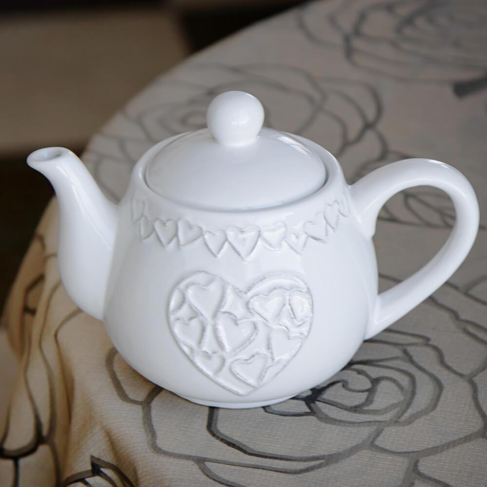 Чайник Серця 450 мл (004AS) - фото 4