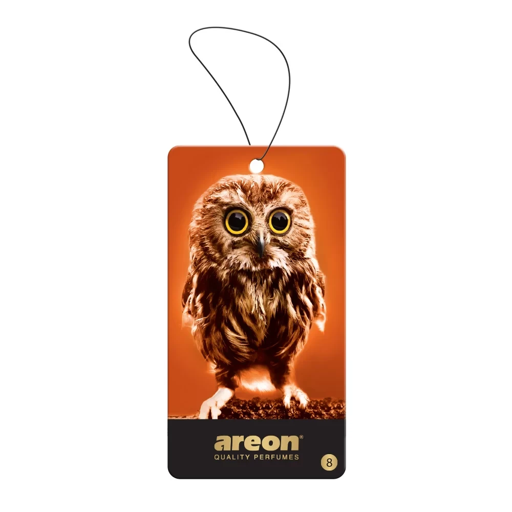 Ароматизатор на зеркало Areon Wild Agent Owl (AW08)