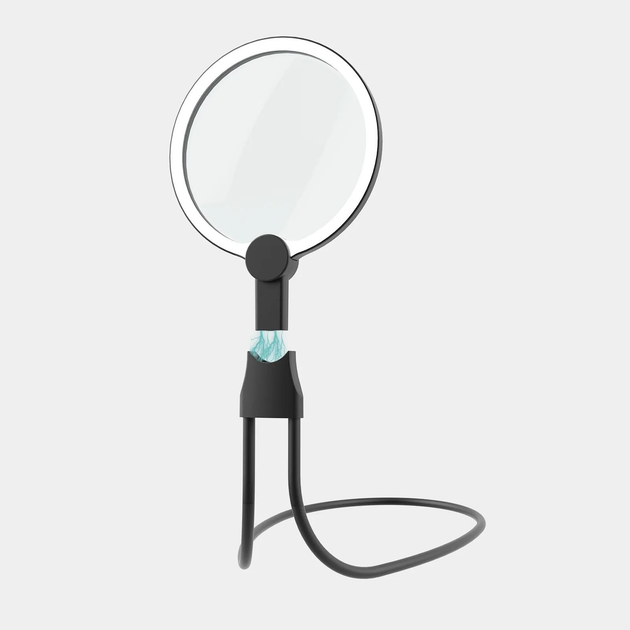 Увеличительное стекло нашийное GOSPO ручное двукратное с магнитом с подсветкой от USB 4в1 (L-0001) Увеличительное стекло нашийное GOSPO ручное двукратное с магнитом с подсветкой от USB 4в1 (L-0001)