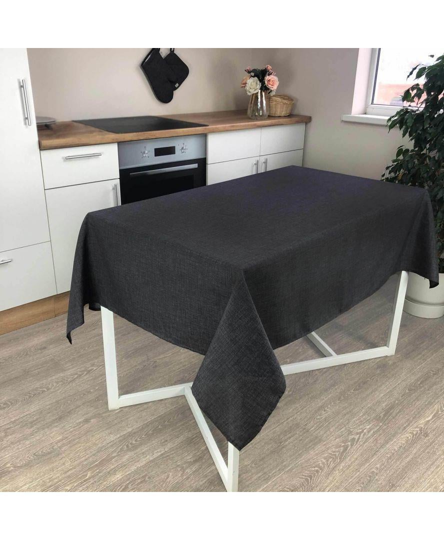 Скатерть Прованс Milan 180х136 см Black (023561)