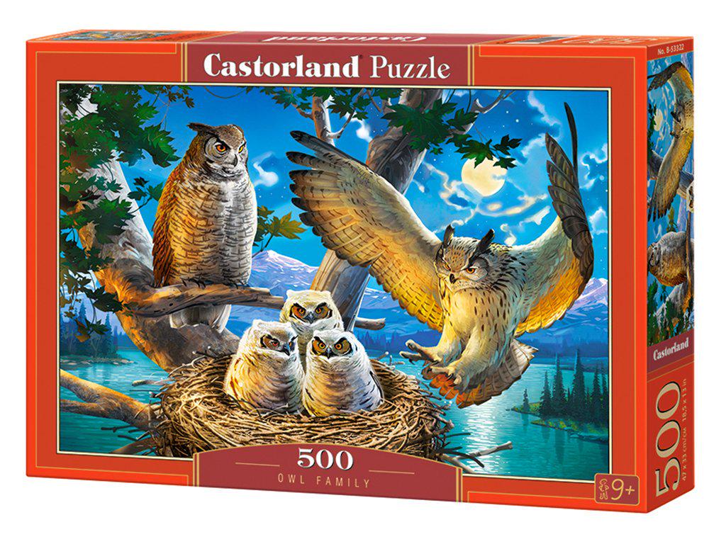 Пазли Кастор Совина родина 47х33 см 500 шт. (b-53322) Пазли Кастор Совина родина 47х33 см 500 шт. (b-53322)