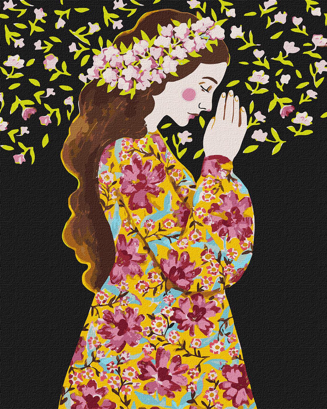 Картина по номерам Идейка Вера 40x50 см (KH2606)