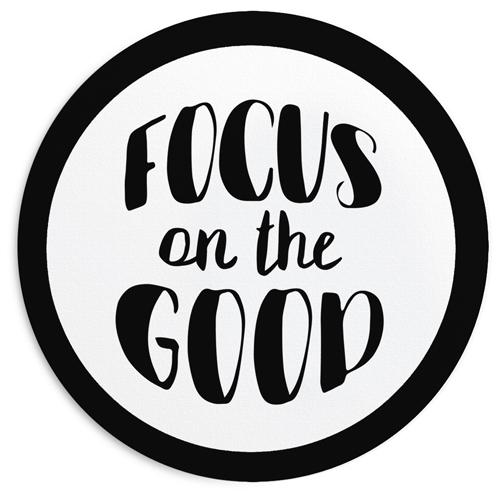 Коврик для мыши Presentville "Focus on the good" 20 см (RKYL_23F079)