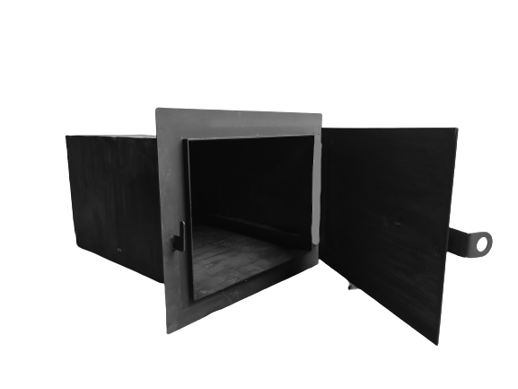 Духовка для печи металлическая/усиленная сталь 2 мм 380х300х230 мм (10274) - фото 4 Духовка для печи металлическая/усиленная сталь 2 мм 380х300х230 мм (10274) - фото 4