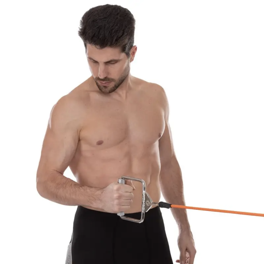 Ручка для тяги York Fitness одинарная на дельту/бицепс Хром (3754) - фото 6 Ручка для тяги York Fitness одинарная на дельту/бицепс Хром (3754) - фото 6