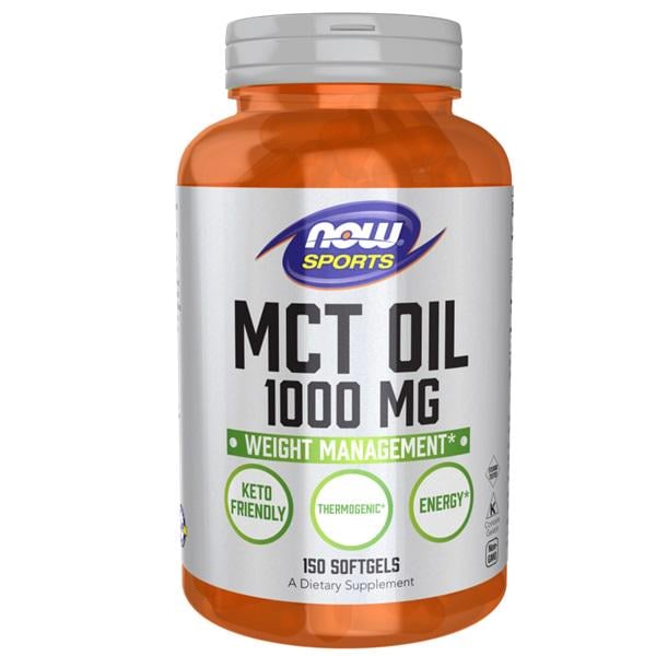 Екстракт для схуднення NOW Foods MCT OIL 1000 мг 150 Softgels