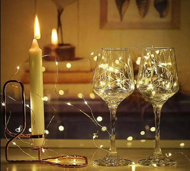 Гирлянда Роса LED 20 на батарейках 2 м Теплый белый (13216573) Гирлянда Роса LED 20 на батарейках 2 м Теплый белый (13216573)