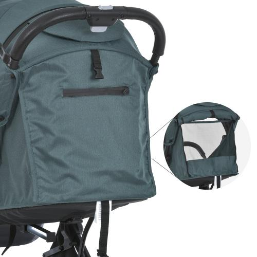 Коляска детская Bambi M 5727 FLASH Pine Green (M 5727/72,42-2) - фото 4