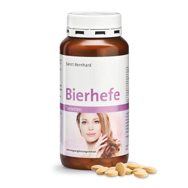 Дрожжи пивные Sanct Bernhard Bierhefe 400 табл. (000020657)