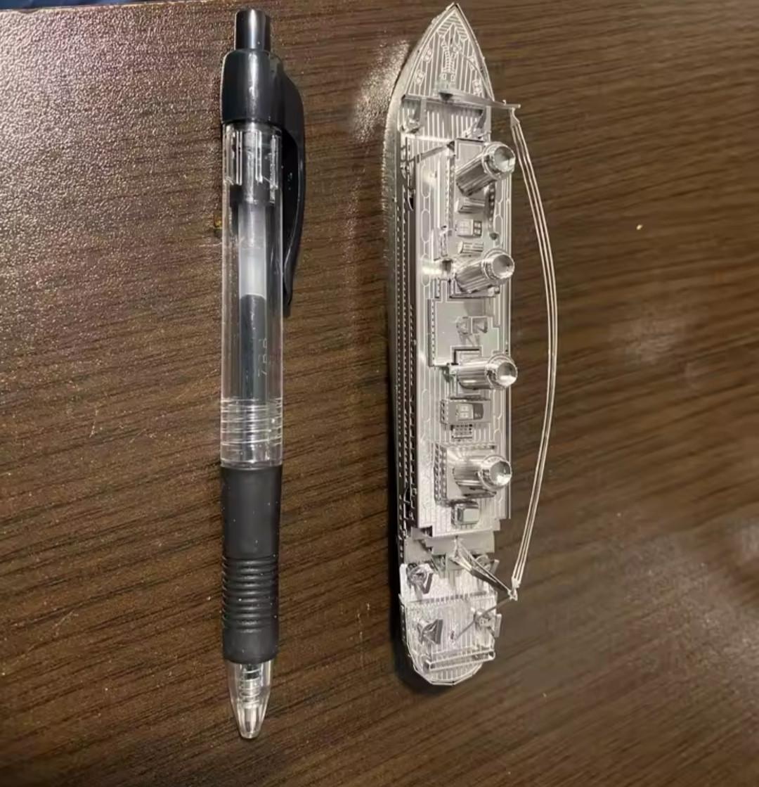 Конструктор металлический 3D Титаник - фото 7 Конструктор металлический 3D Титаник - фото 7