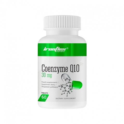 Натуральна добавка IronFlex Coenzyme Q10 30 мг 60 таб. (3252)