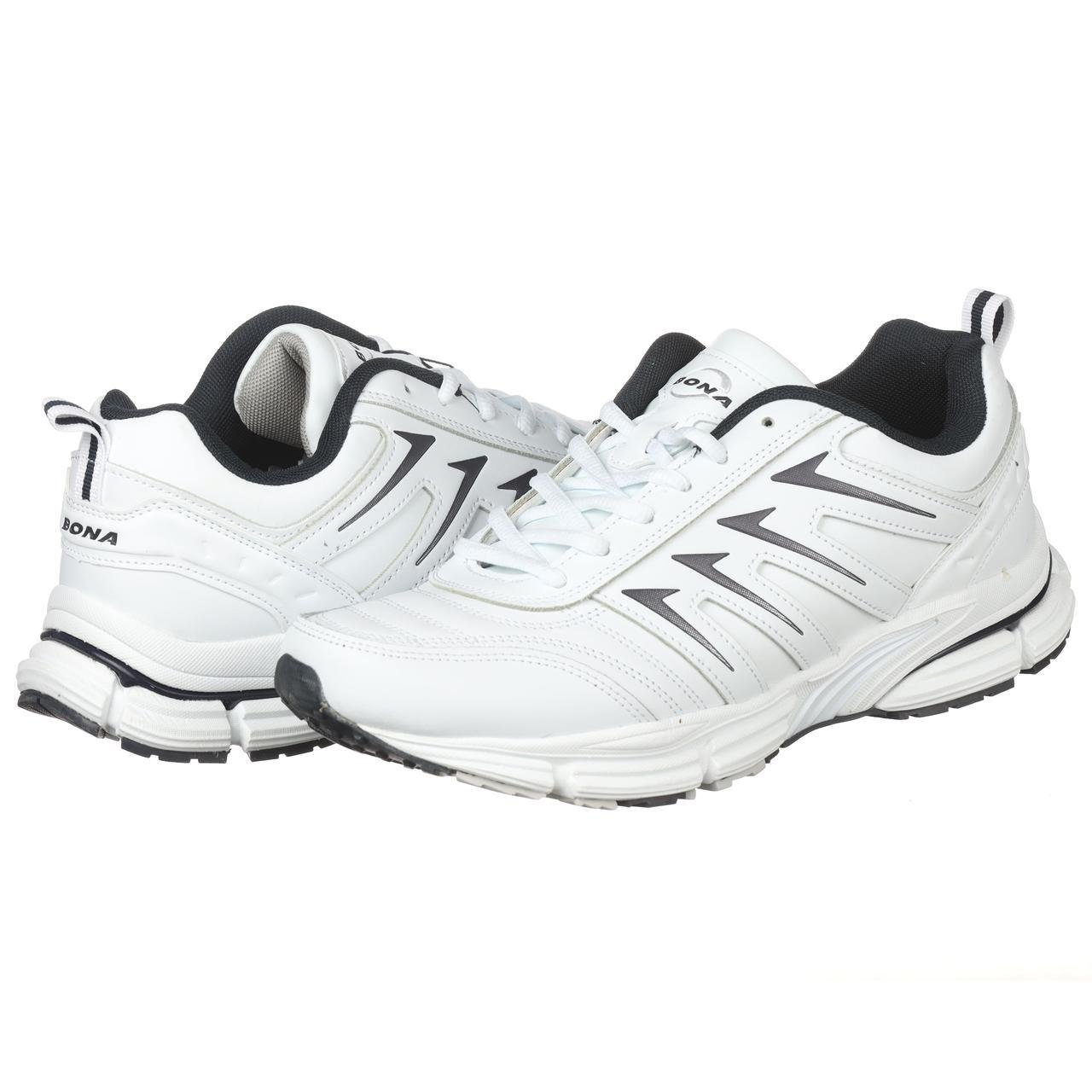 Кроссовки мужские Bona 884A-4 кожаные р. 47 Белый (20105) Кроссовки мужские Bona 884A-4 кожаные р. 47 Белый (20105)