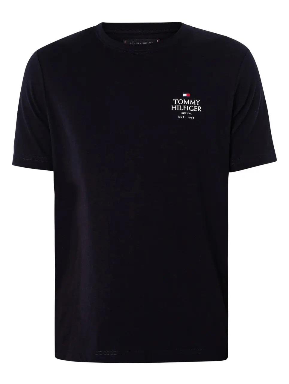 Футболка мужская Tommy Hilfiger Stack T-Shirt TH-2467BL 3XL