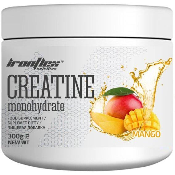 Креатин моногидрат IronFlex Creatine Monohydrate 300 г 120 порций Mango