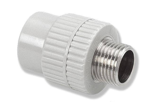 Переход с металлической наружной резьбой Wavin Ekoplastic 32 мм Rp-3/4 (SZE03225XX)