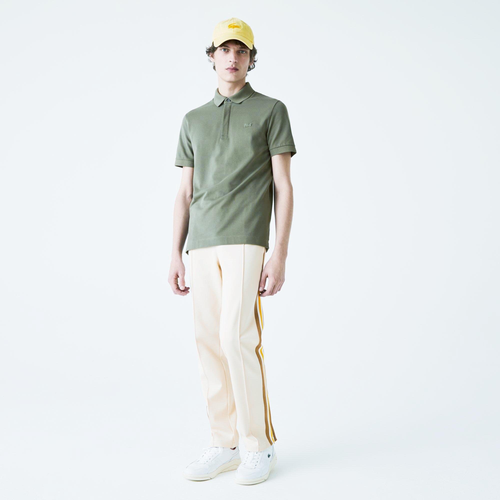 Поло мужское Lacoste Paris Polo 14088 L Khaki (17808430) - фото 2