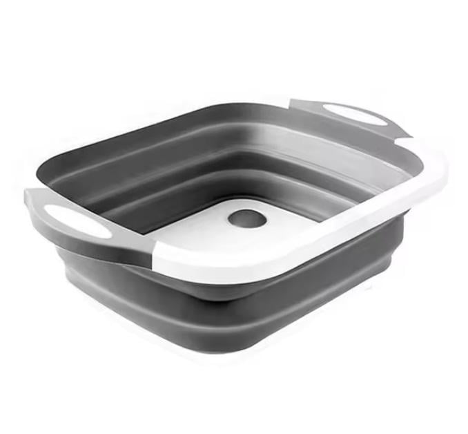 Дошка кухонна складна з контейнером для зберігання 19,5х24,5х12 см (ОДКХ-111)