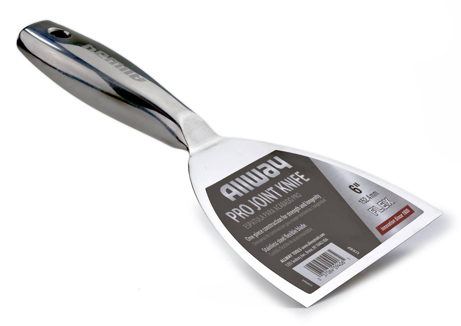 Шпатель Allway Unibody нержавеющий малярный 6" 152 мм (UX6F)