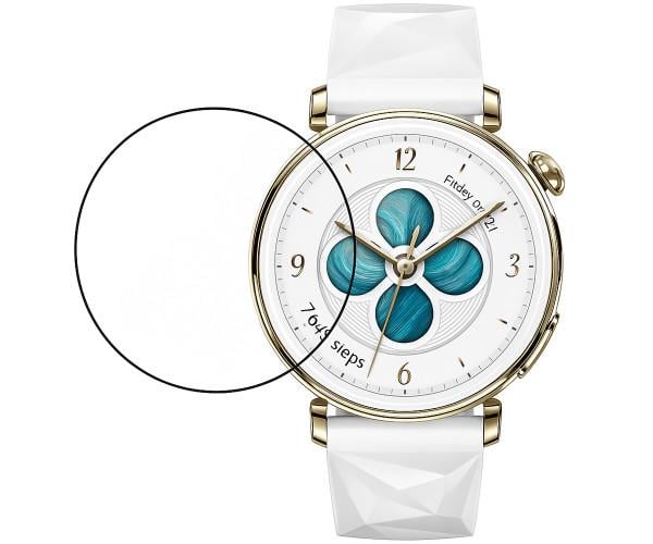 Стекло противоударное защитное SoftGlass Full Cover PMMA для Huawei Watch GT 5 Pro 42 мм Black