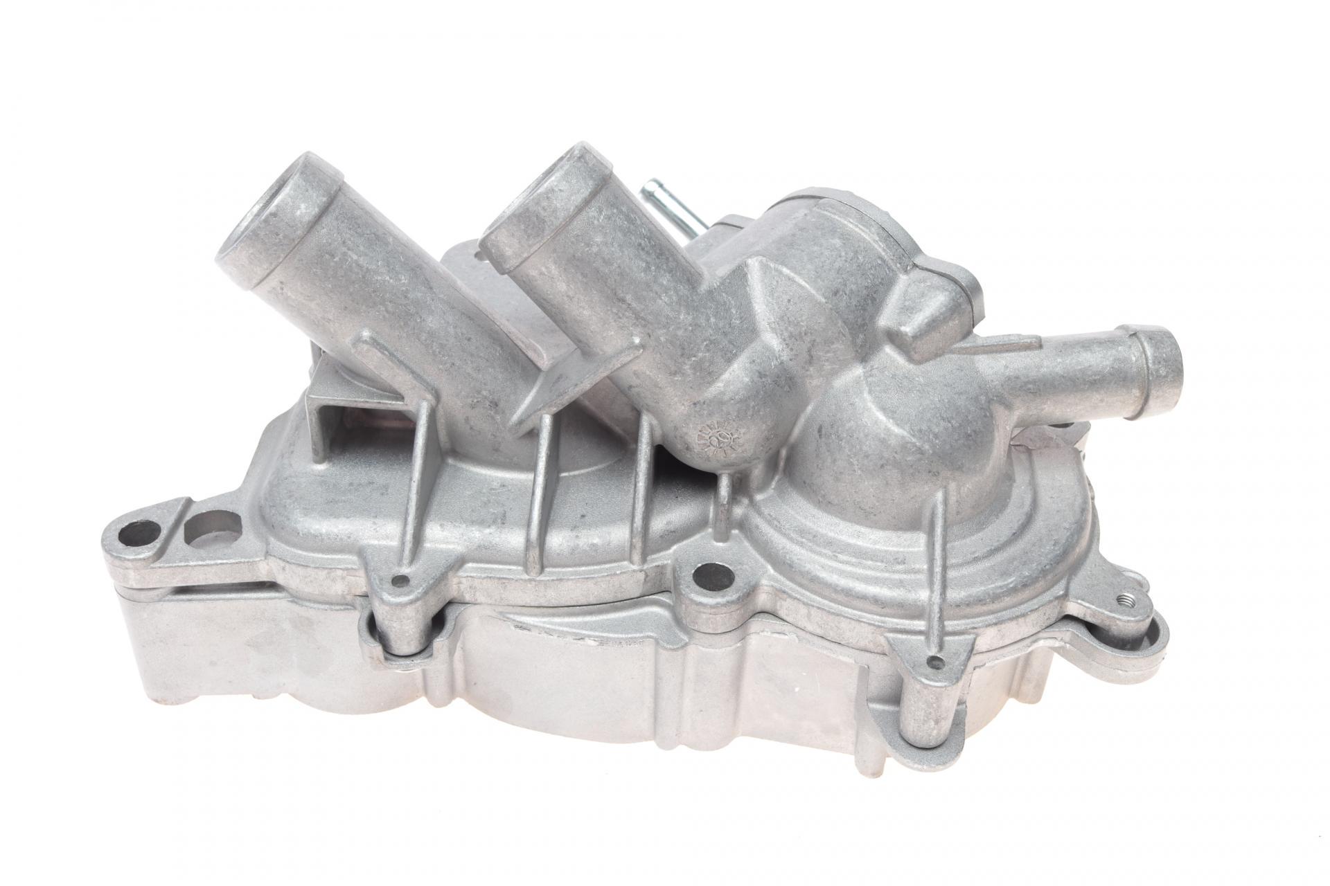 Водяна помпа Graf Audi/Seat/Skoda/VW 1.0-1.4TSI/1.4-1.6 13- 28zB/B 6 лопастей з корпусом та двома термостатами (PA1372)