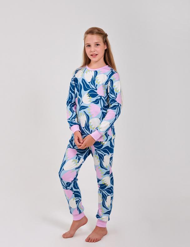 Пижама для девочки Smil Интерлок 98 см Разноцветный (104868-1)